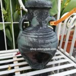 Amfóra hlinená, výška 15cm