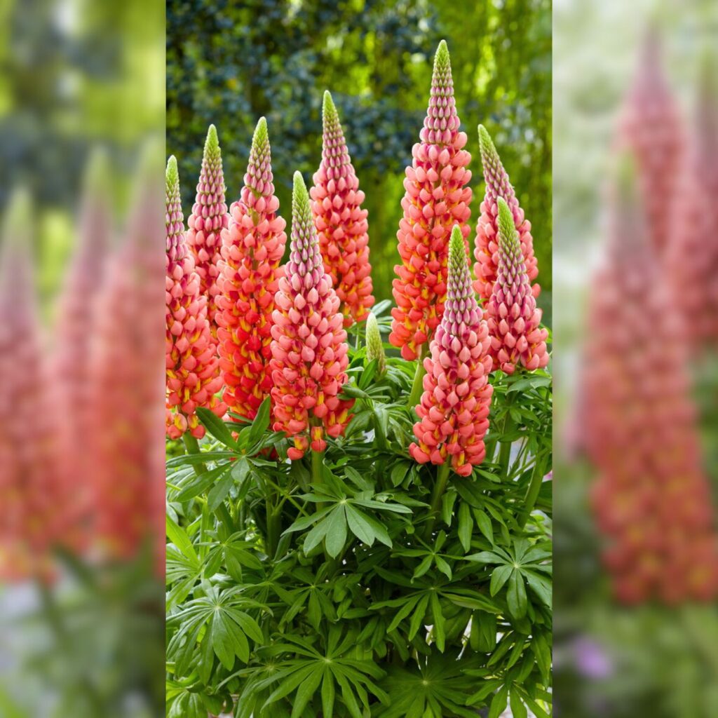 Lupina - Vlčí bôb 'TOWERING INFERNO', kont. 1l